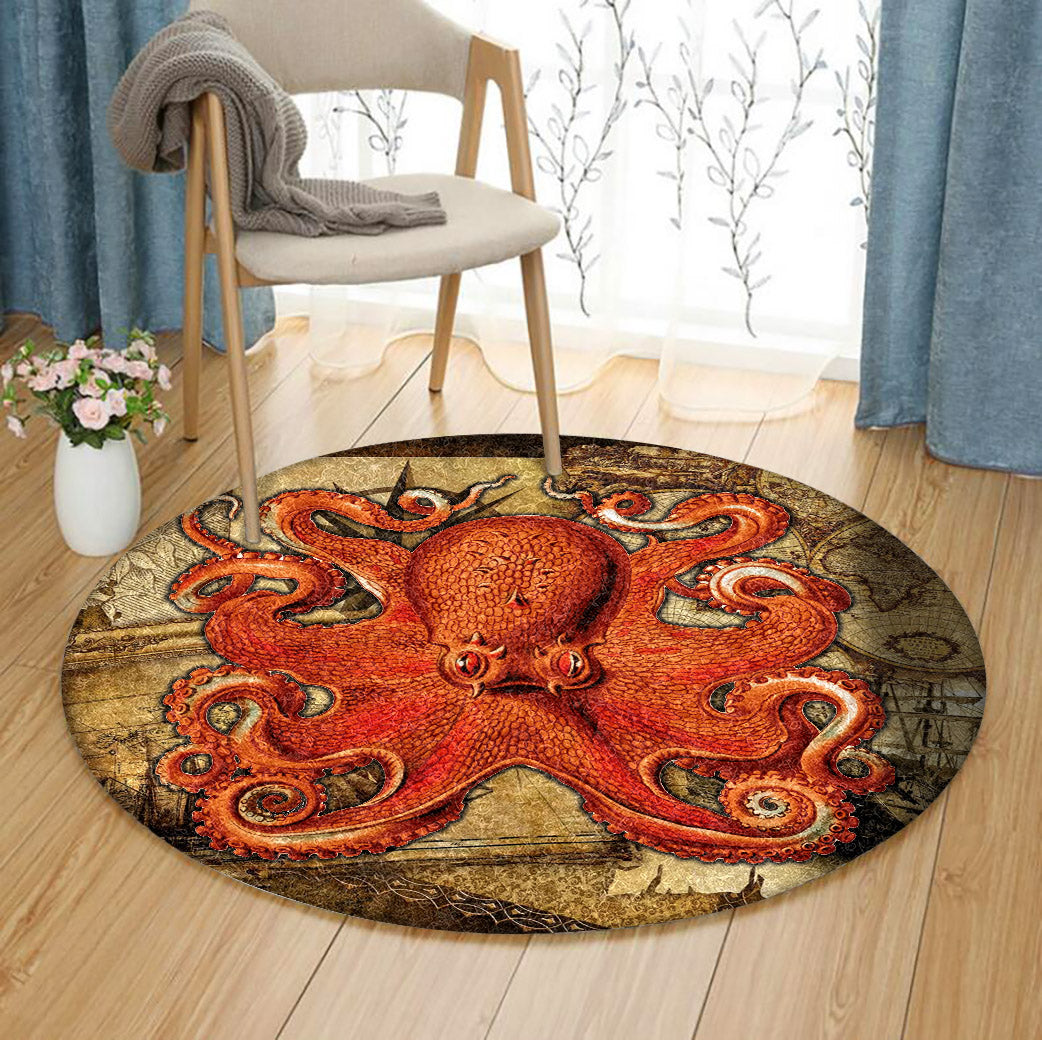 Octopus TL1610072TM Round Area Rug