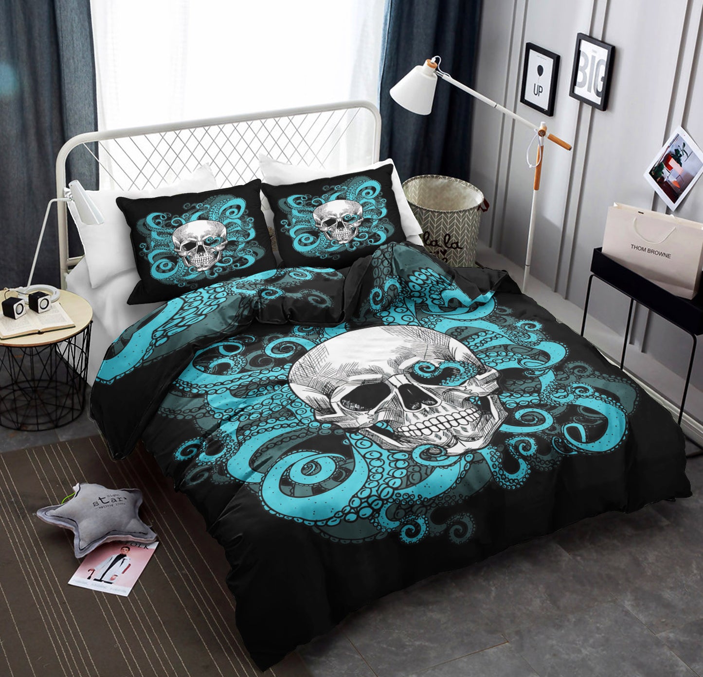 Octopus and Skull CLA19101618B Bedding Sets