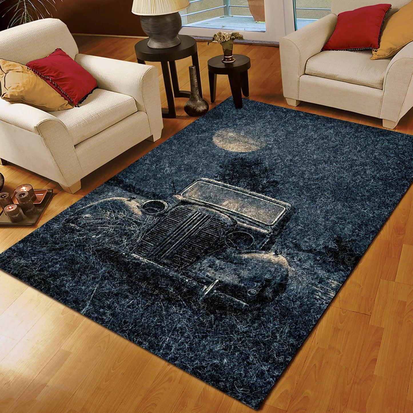 Old Car HT130821TM Rug