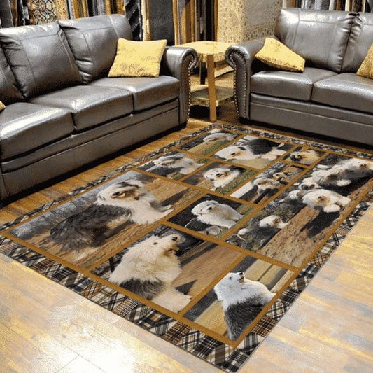 Old English Sheepdog CLP0111143TM Rug