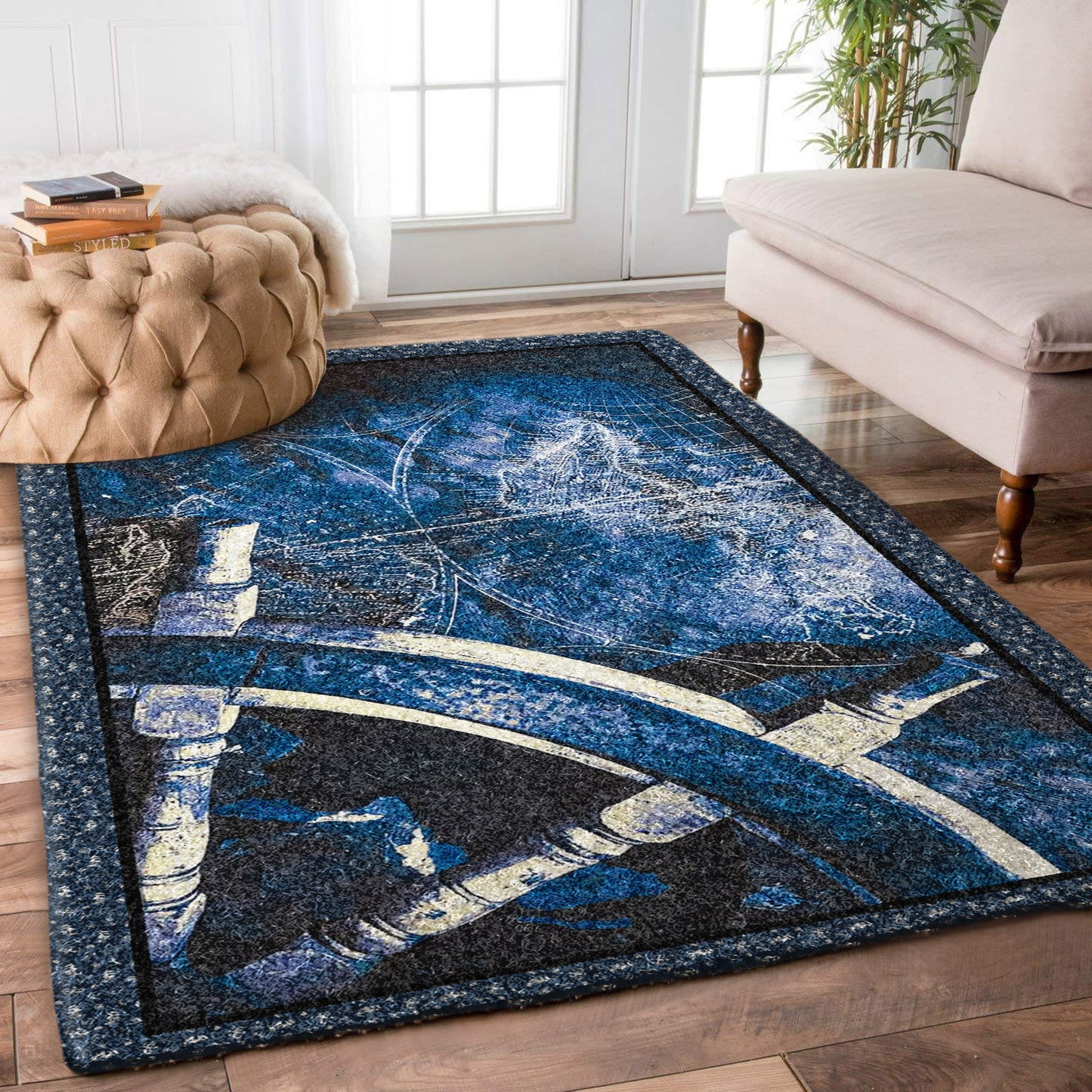 Old Nautical Navigation ML2109190R Rug
