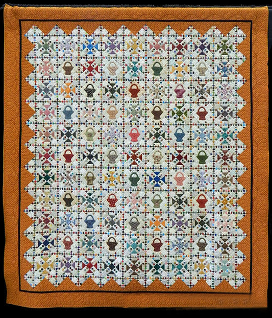 Omigosh Baskets And Cheddar CLA0611579Q Quilt Blanket