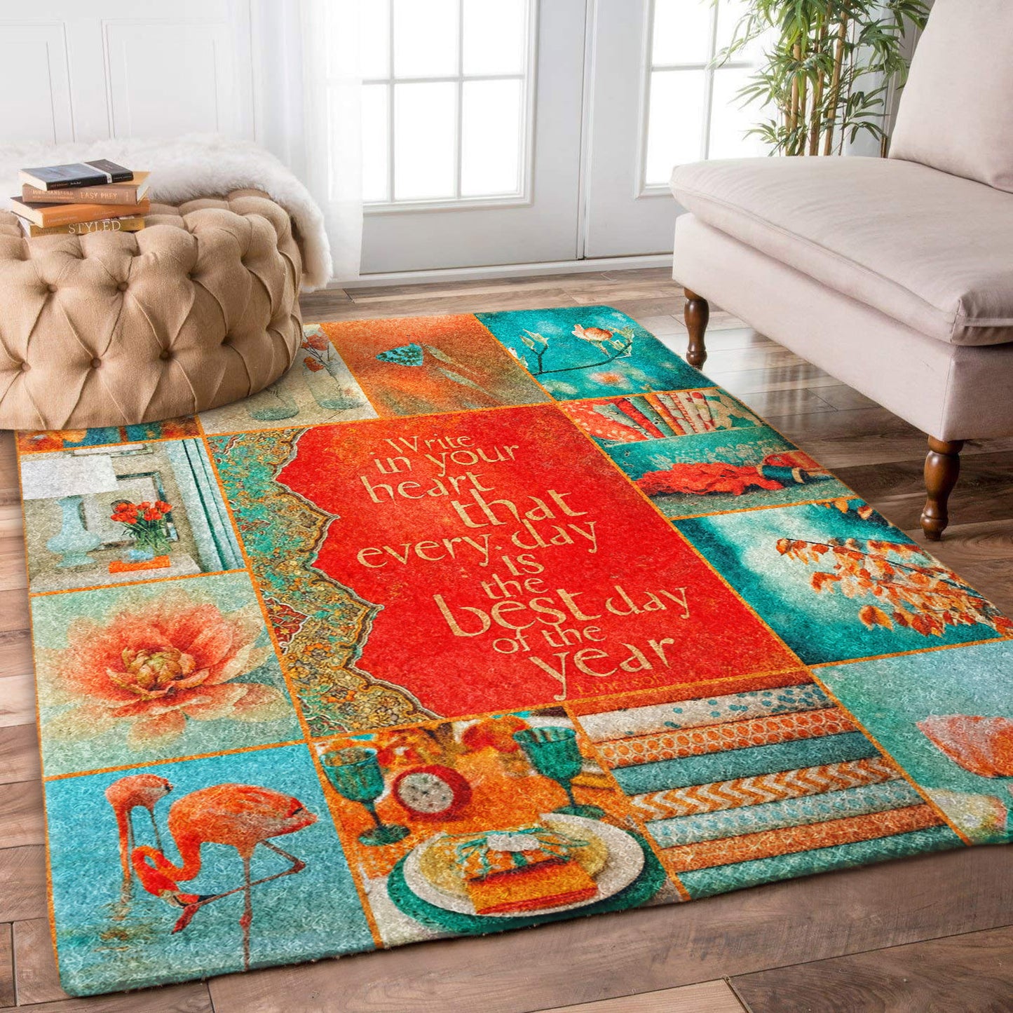 Orange NT1410205R Rug