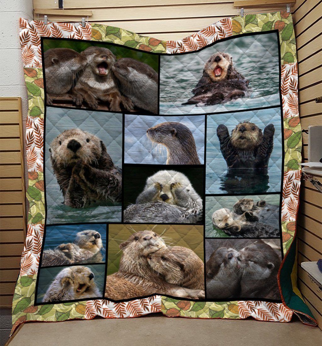 Otter CL28110193MDQ Quilt Blanket