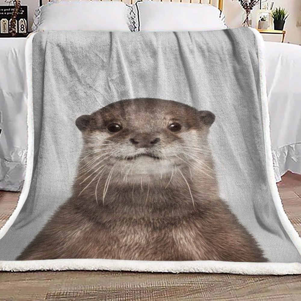 Otter VD0110187F Sherpa Fleece Blanket