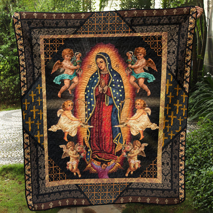 Our Lady Of Guadalupe Quilt Blanket TL020605Y