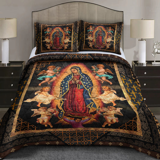 Our Lady Of Guadalupe  Quilt Bedding Set TL020605QS