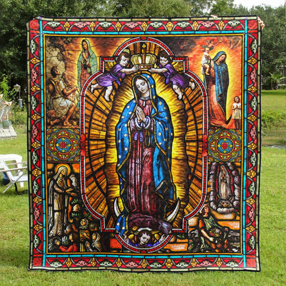 Our Lady of Guadalupe Christian Quilt Blanket TL010604Y