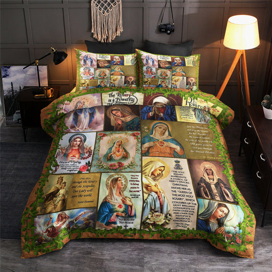 Our Lady of the Rosary Christian Bedding Sets TL030606BS