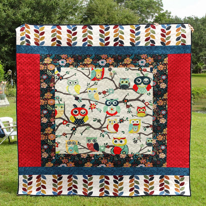 Owl CL130658 Quilt Blanket