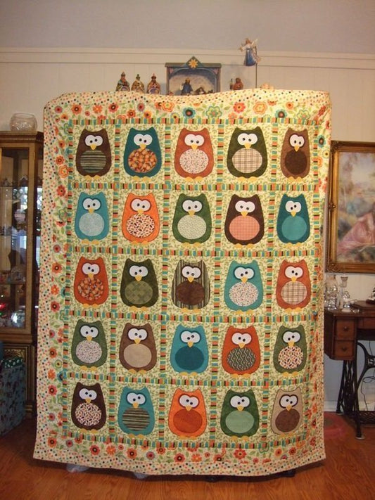 Owl CLA020730 Quilt Blanket