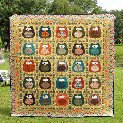 Owl CLA020730 Quilt Blanket