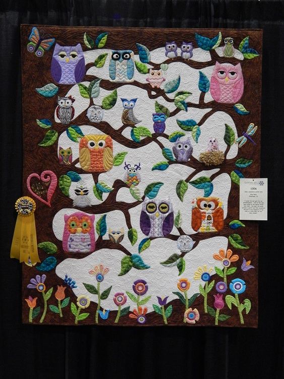 Owl CLA1410463Q Quilt Blanket