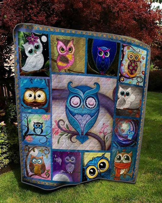Owl LA250402 Quilt Blanket