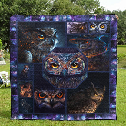 Owl Quilt Blanket HT251005