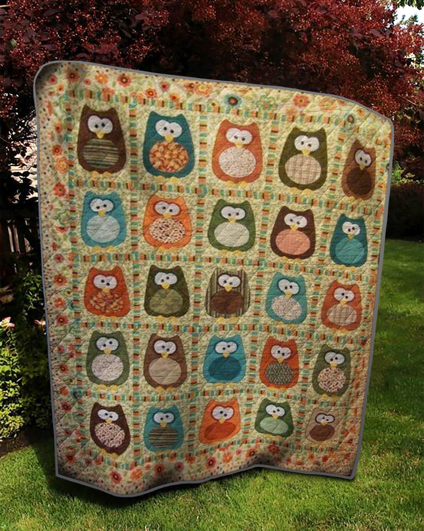 Owl TD10111209 Quilt Blanket