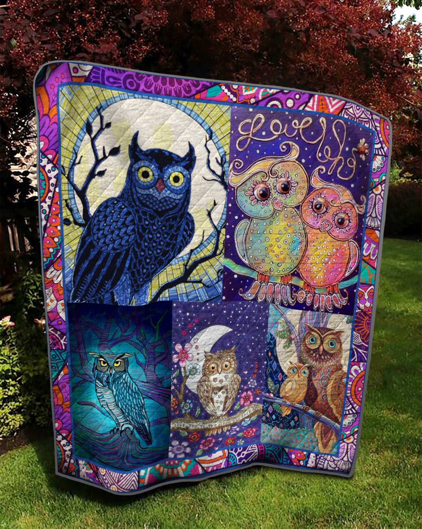 Owl TD10111225 Quilt Blanket