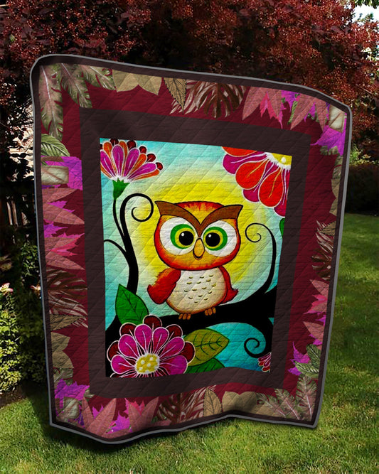 Owl TD10111234 Quilt Blanket