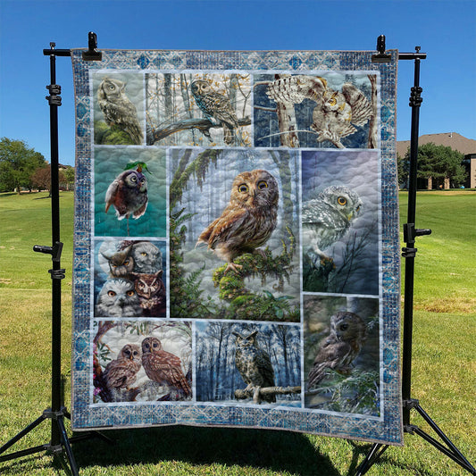 Owl TD2709536 Quilt Blanket