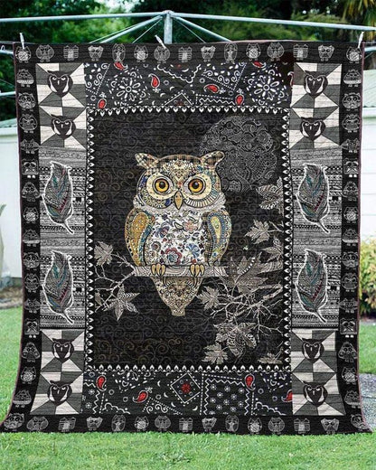 Owl The Story CLT130634 Quilt Blanket