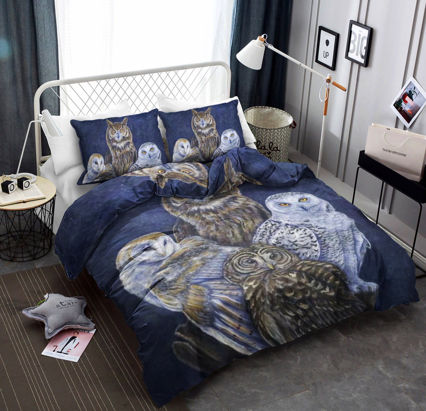 Owl DD150817B Bedding Sets