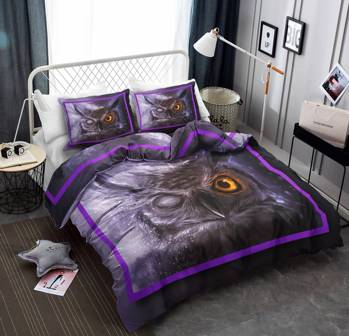 Owl DD190847B Bedding Sets