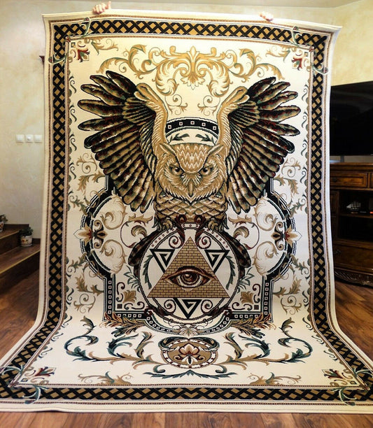 Owl Freemason CLA2409235R Rug