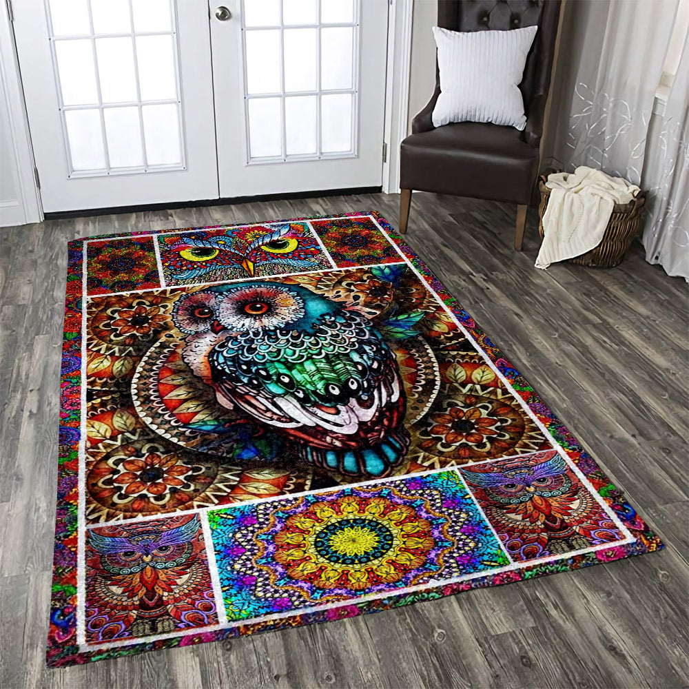 Owl Mandala CL171022MDR Rug