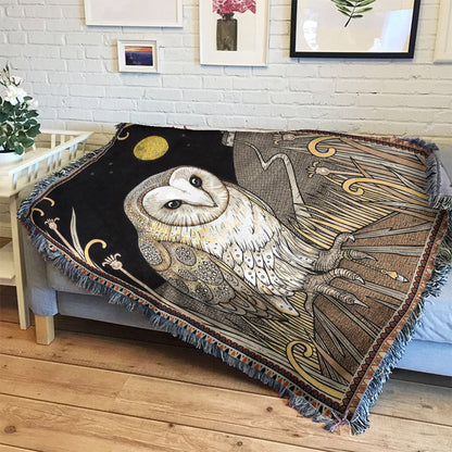 Owl NN0110118S Throw Blankets For Sofa