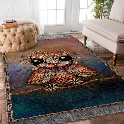 Owl NN0110123F Decorative Floor-cloth