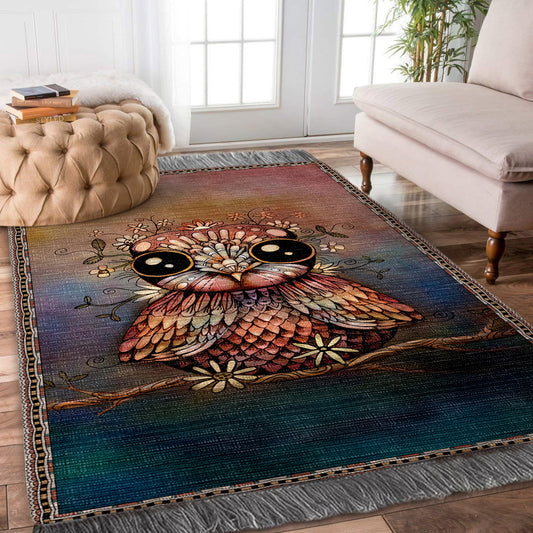 Owl NN0110123F Decorative Floor-cloth