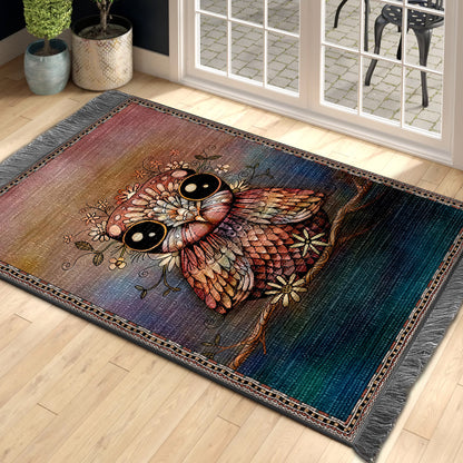 Owl NN0110123F Decorative Floor-cloth