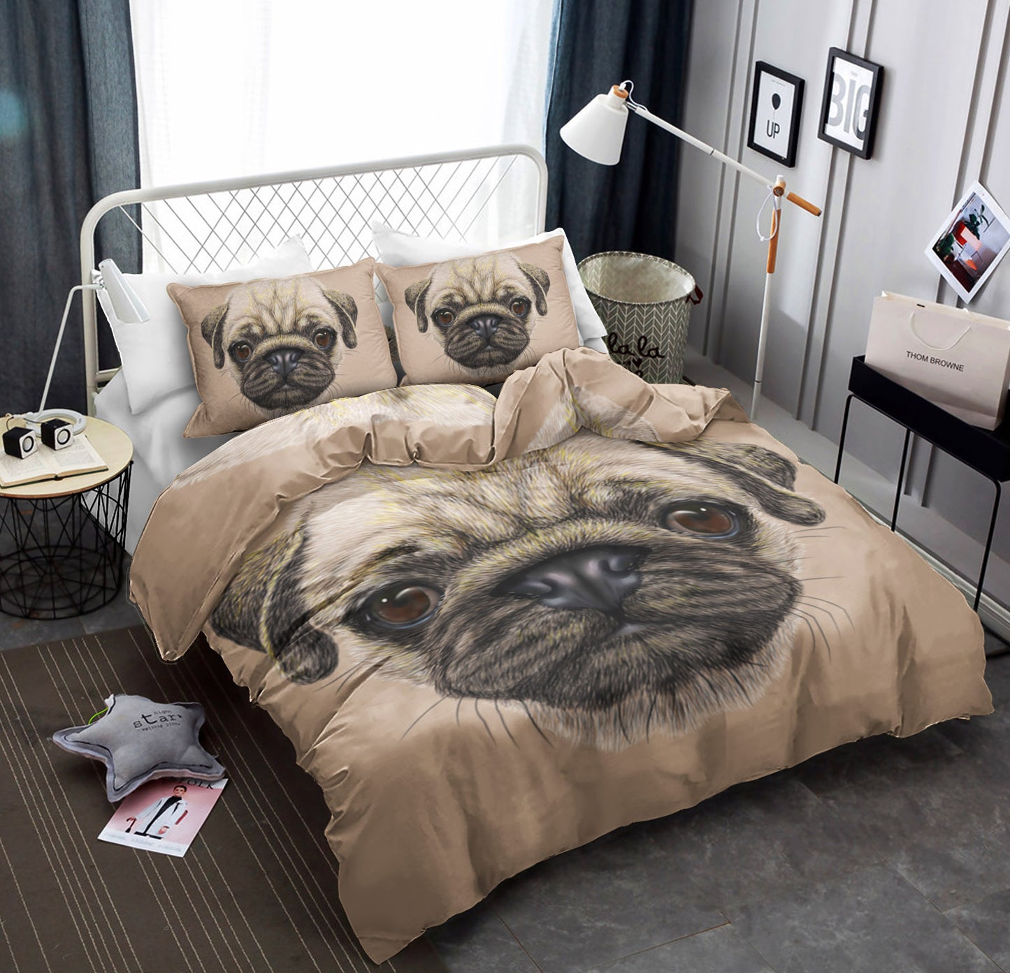Pug CL070823MD Bedding Sets