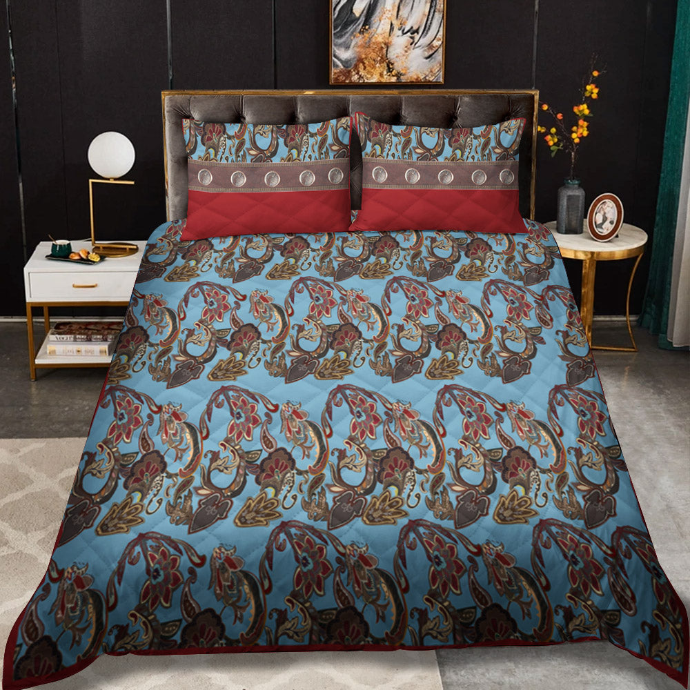 Paisley Meadows CLP260933B Quilt Bedding Set