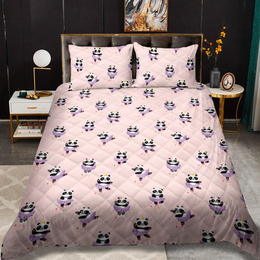 Panda CLM2510291B Quilt Bedding Set