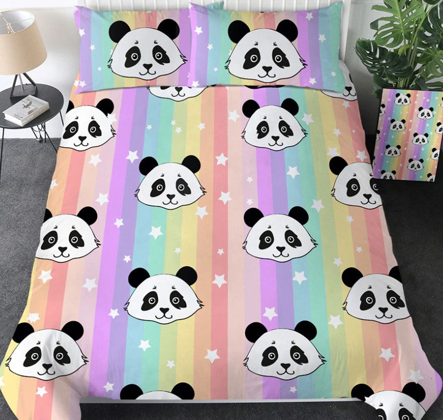 Panda Rainbow CL0210101MDB Bedding Sets