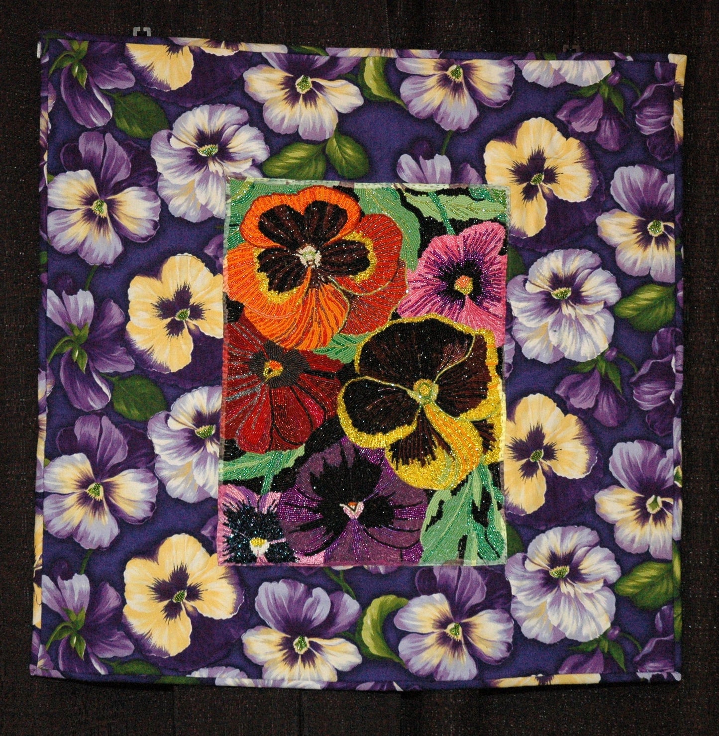 Pansy CLA0212261Q Quilt Blanket