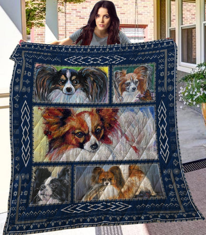 Papillon CLH0711195Q Quilt Blanket