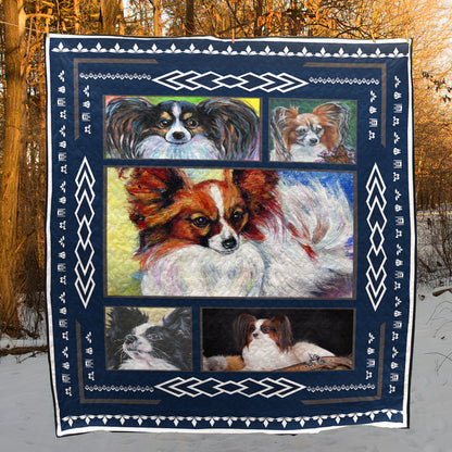 Papillon CLH0711195Q Quilt Blanket