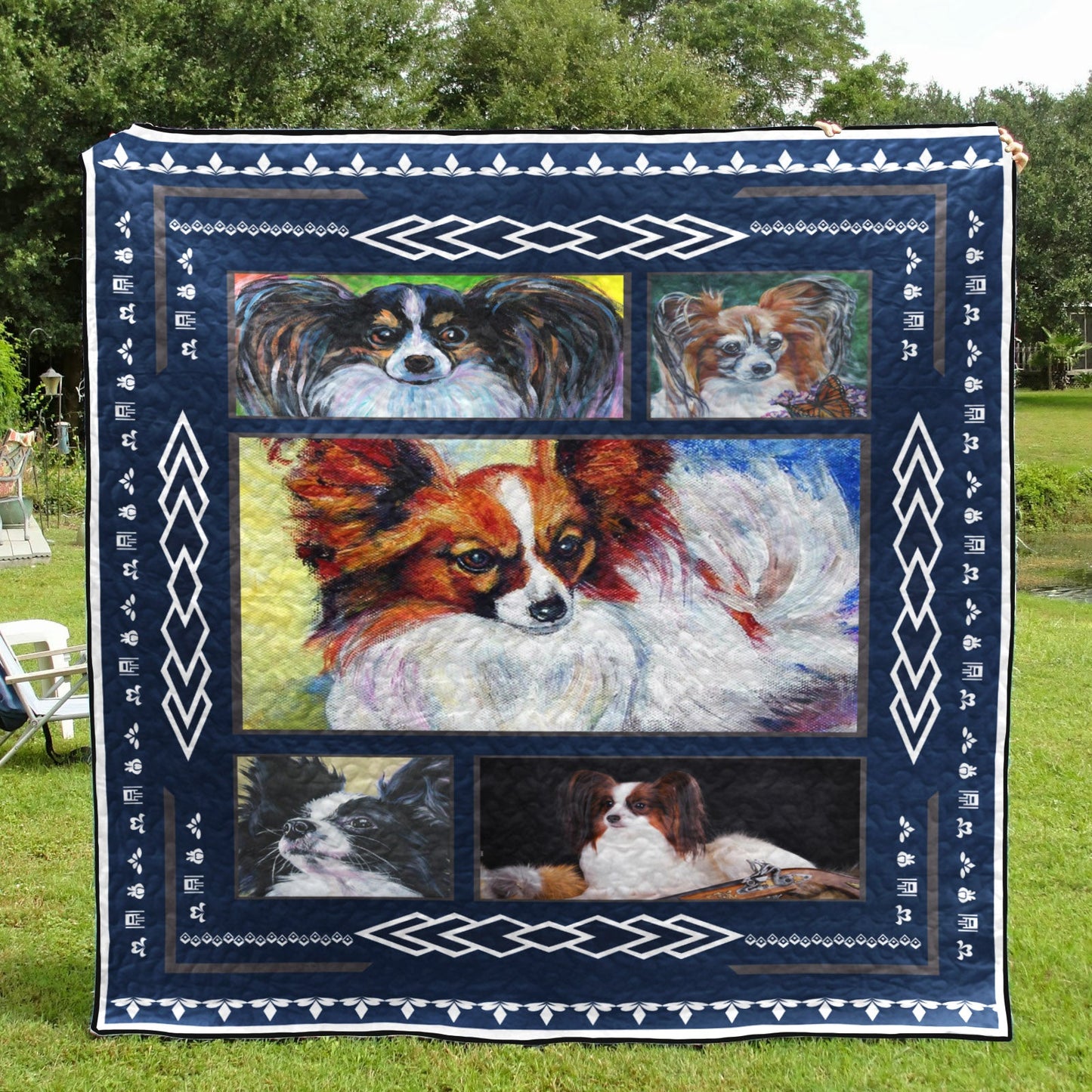 Papillon CLH0711195Q Quilt Blanket