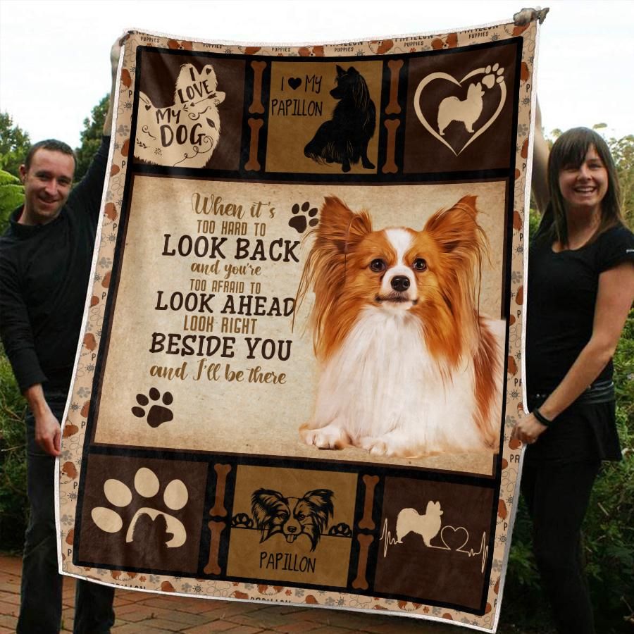 Papillon CL02120826MDF Sherpa Fleece Blanket