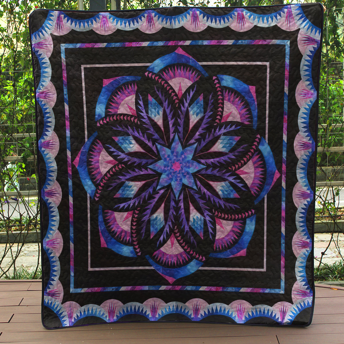 Paradise In Blooms Quilt Blanket MT250212A