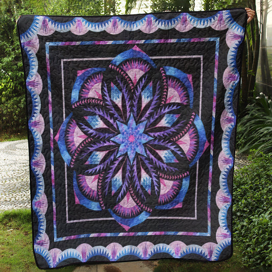 Paradise In Blooms Quilt Blanket MT250212A