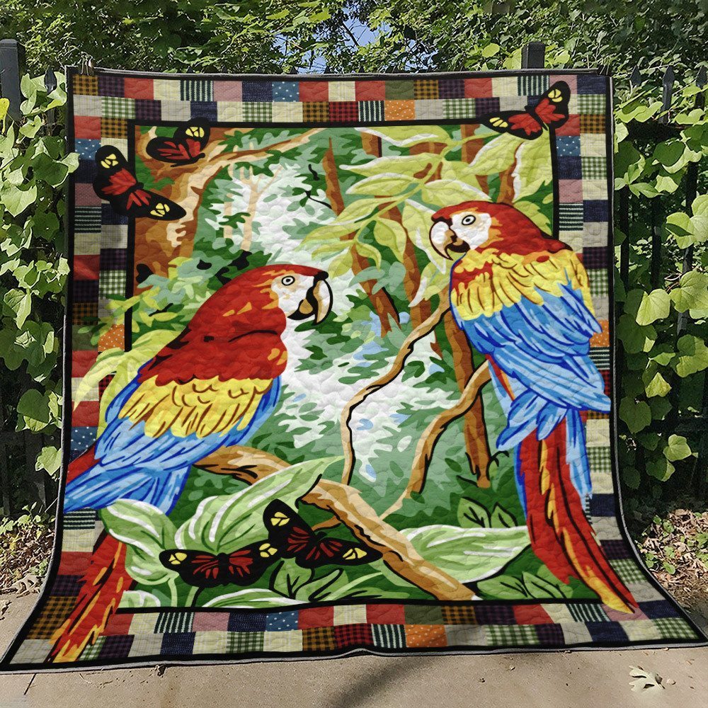 Parrot NN010711 Quilt Blanket