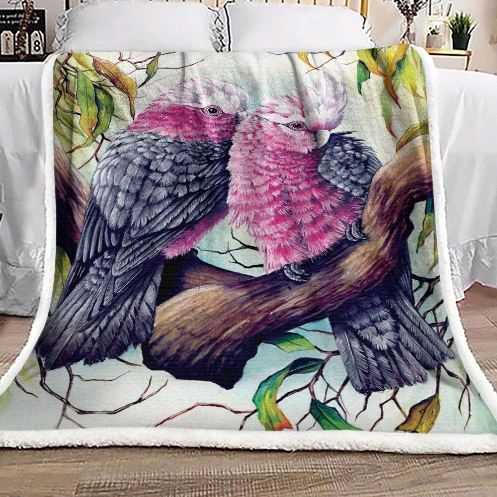 Parrot ML0710151F Sherpa Fleece Blanket