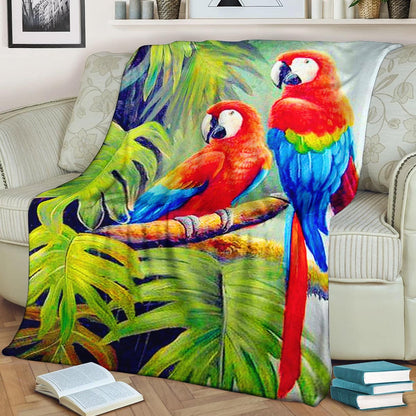 Parrot NT200832F Sherpa Fleece Blanket