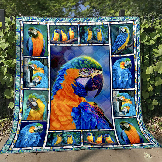 Parrot Quilt Blanket HM161208D