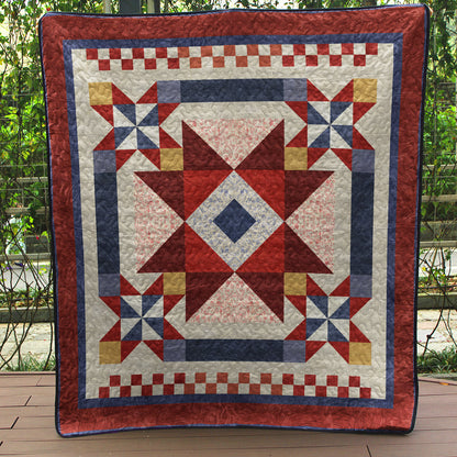 Patriotic Quilt Blanket MT070610D