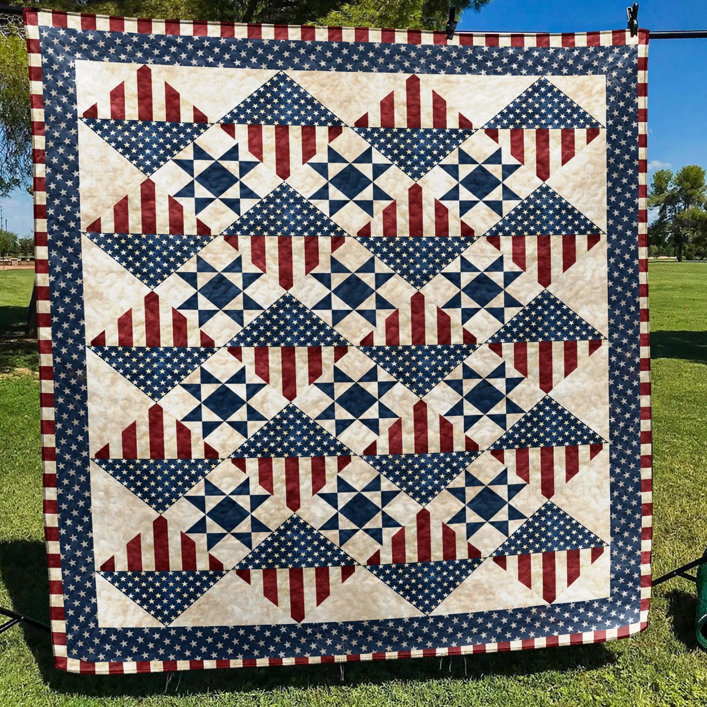 Patriotic Quilt Blanket TL130603Y