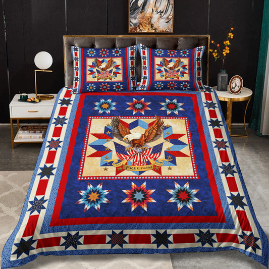 Patriotic American Eagle Bedding Sets TL080603BS